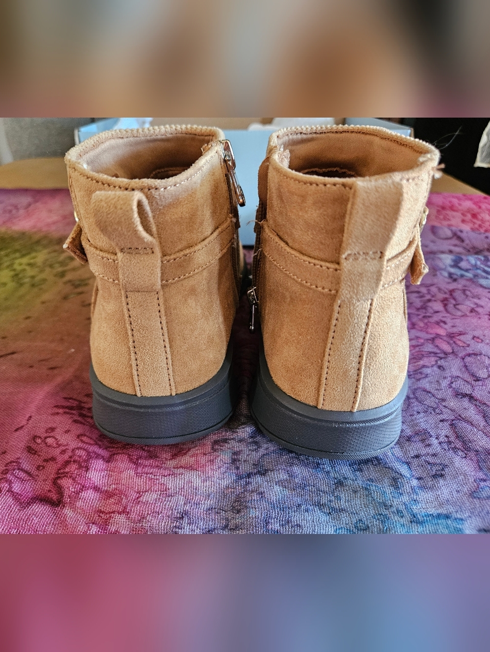 Sz 6.5 Wide Lifestride Bzees Airstep Booties Honey - Picture 5 of 11